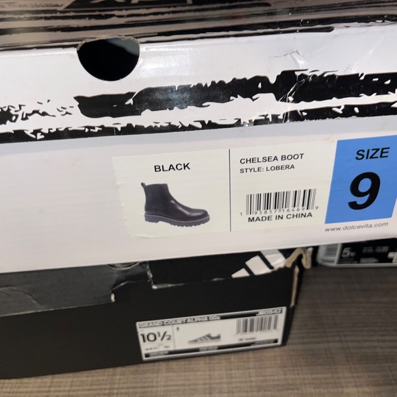 Dolce Vita Chelsea Black Boots 9 Women - Picture 6 of 9